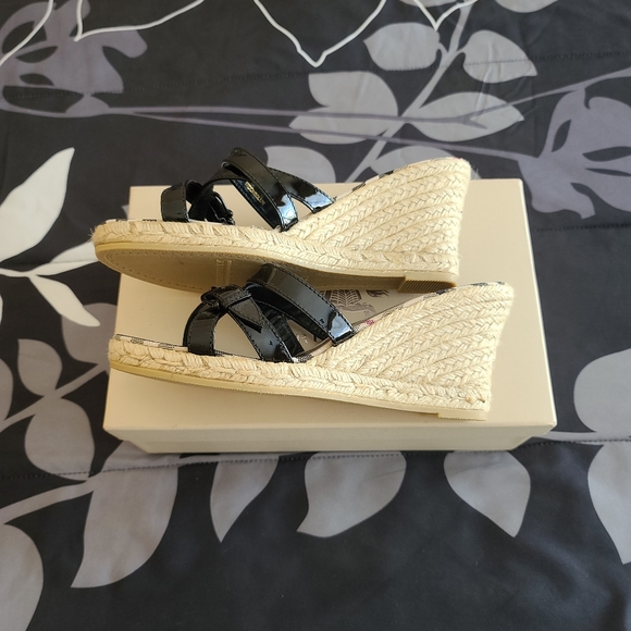 Burberry Wedge Sandal (NWOT) - Picture 4 of 13